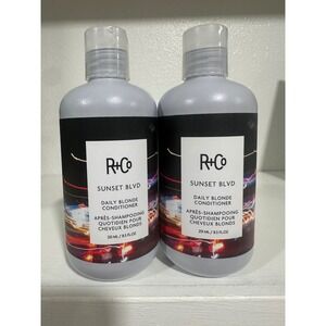 2 R+Co Sunset Blvd Daily Blonde Conditioner 8.5 FL OZ Gluten Free Vegan